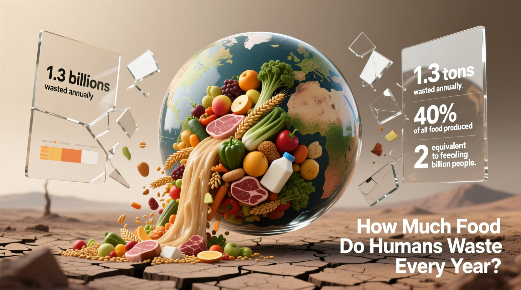 931 Million Tons: Global Food Waste Statistics Revealed