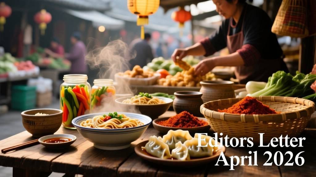 Editors’ Letter: April 2026 — Seasonal Shifts, Sourdough Revival, and the Quiet Rise of Fermented Street Food