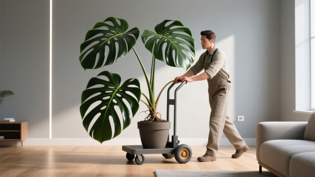 Move Large Indoor Plants Safely: 7 Stress-Reducing Steps