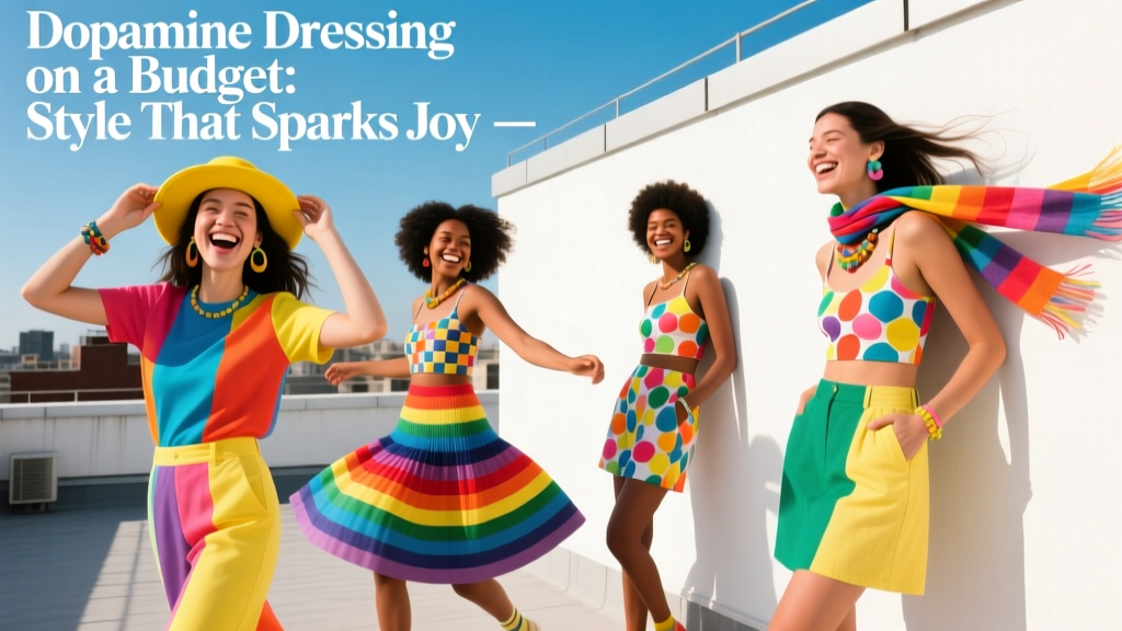 Dopamine Dressing on a Budget: Style That Sparks Joy