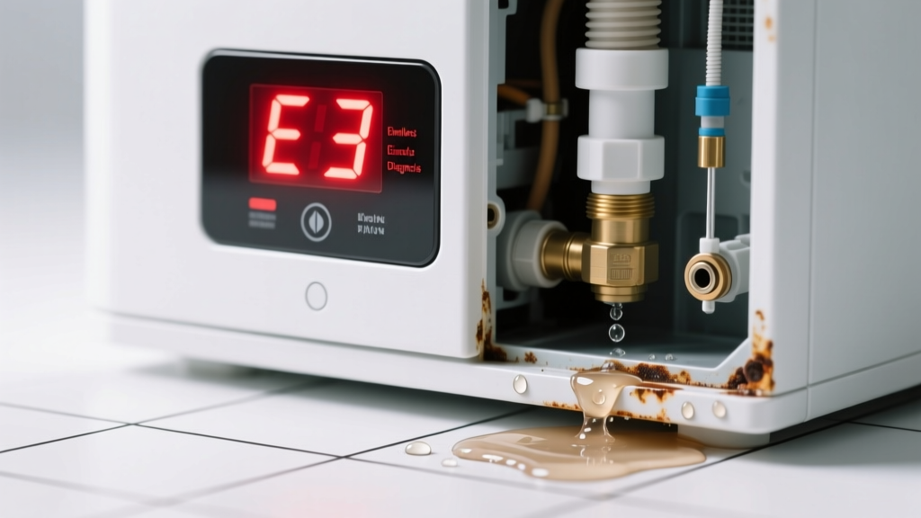 Tankless Water Heater Leaking Water: Error Code Diagnosis