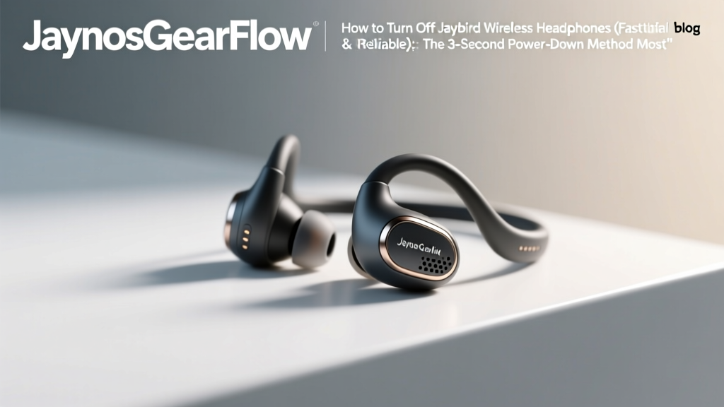 Jaybird Headphones Off: Fast 3-Second Method (2026)