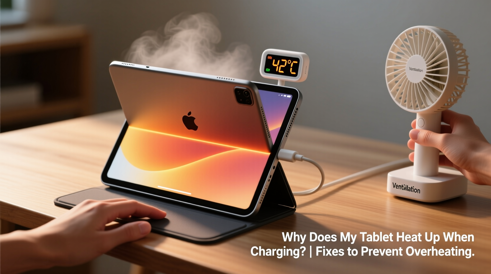 why does my tablet heat up when charging fixes to prevent overheating