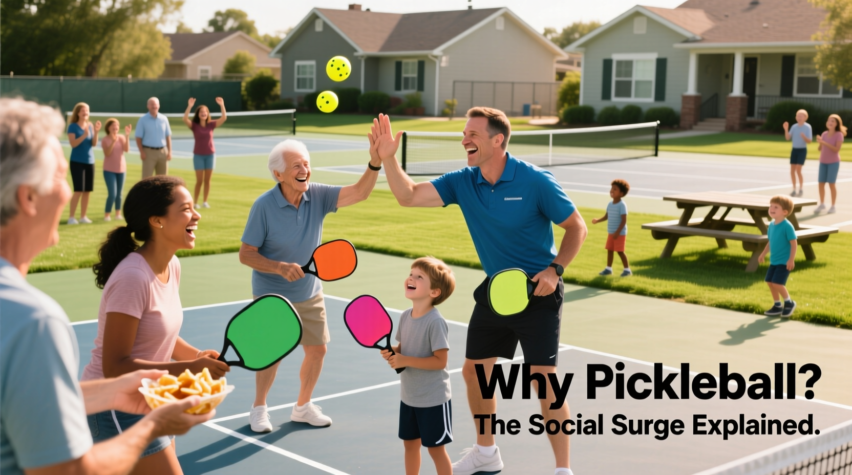 why is pickleball so popular suddenly explaining the social phenomenon
