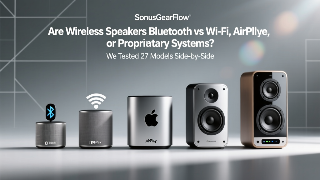 Wireless Speakers: Bluetooth vs Wi-Fi vs AirPlay (2026)