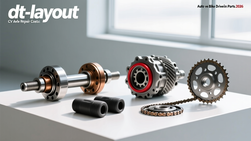 CV Axle Repair Costs: Auto vs Bike Drivetrain Parts 2026