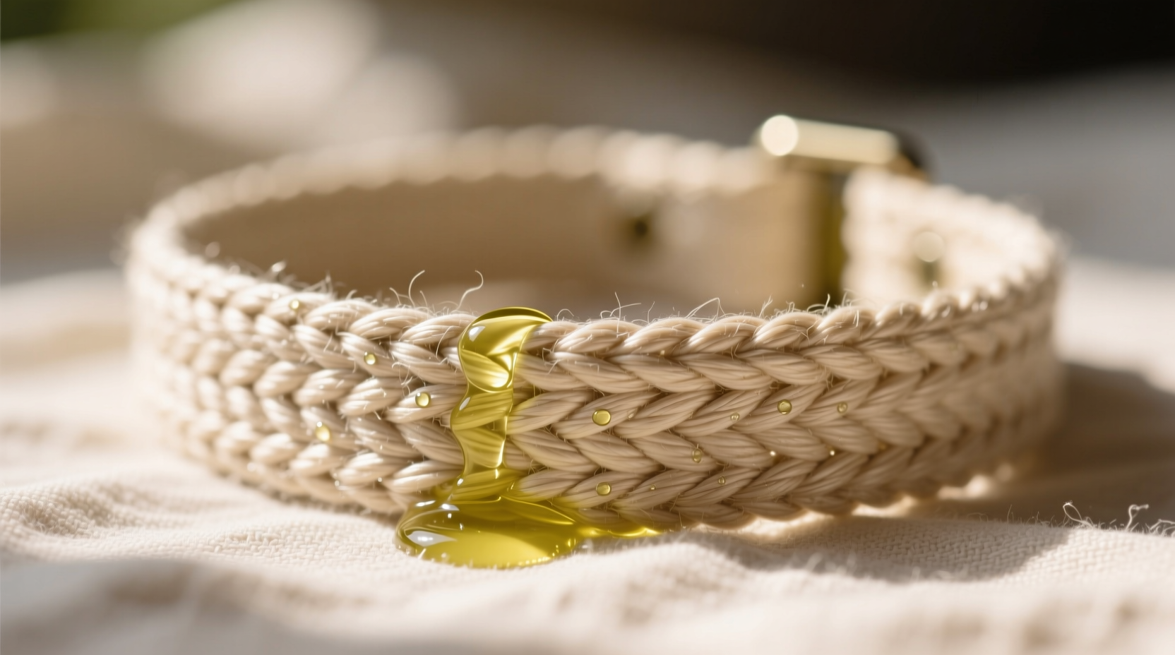 eco friendly hemp collar cleaning
