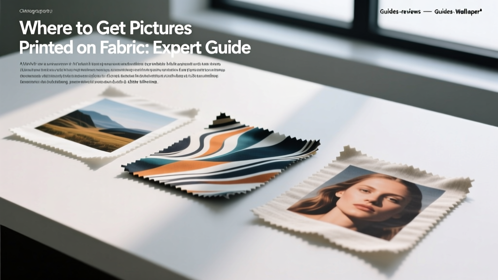 Where to Get Pictures Printed on Fabric: Expert Guide
