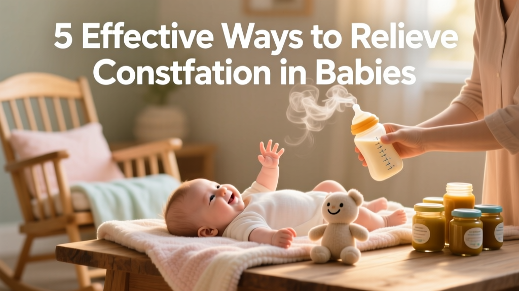 5 Evidence-Based Ways to Relieve Constipation in Babies — Pediatric Nurse’s Practical Guide