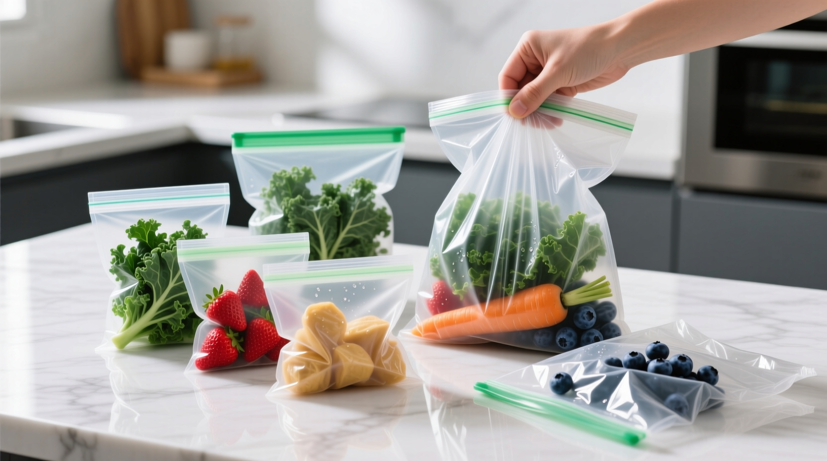 Silicone Food Bags vs Plastic Bags: Key Differences at a Glance