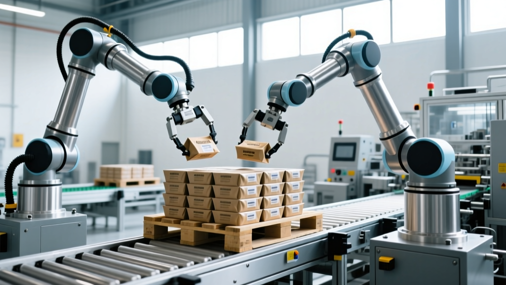 End-of-Line Palletizing for Doypack Packaging Machinery