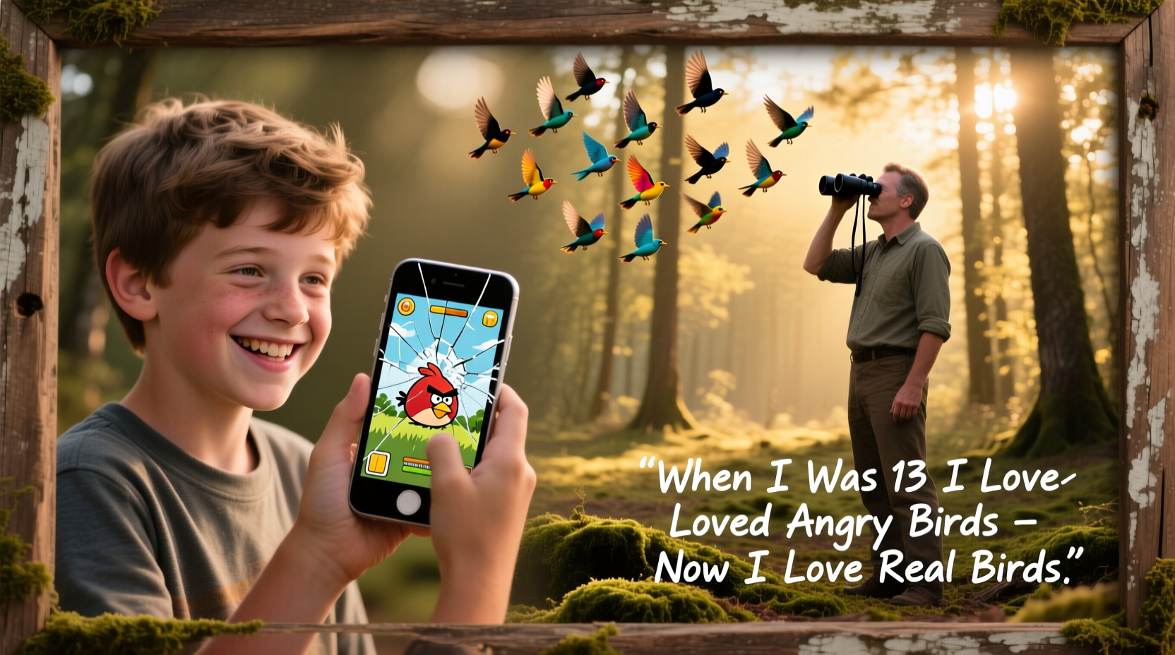 When I Was 13 I Loved Angry Birds – Now I Love Real Birds