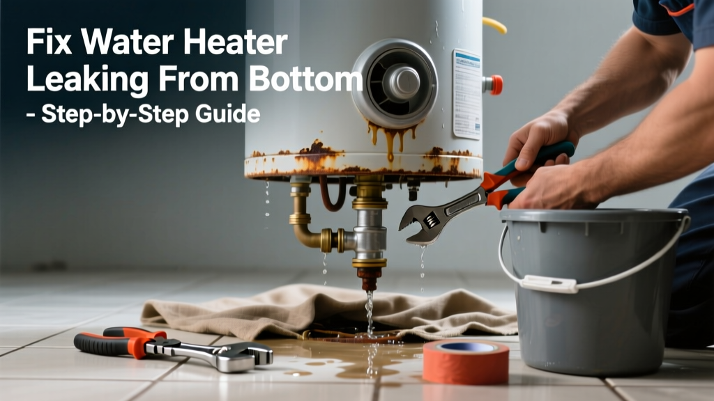 Fix Water Heater Leaking From Bottom & Not Working