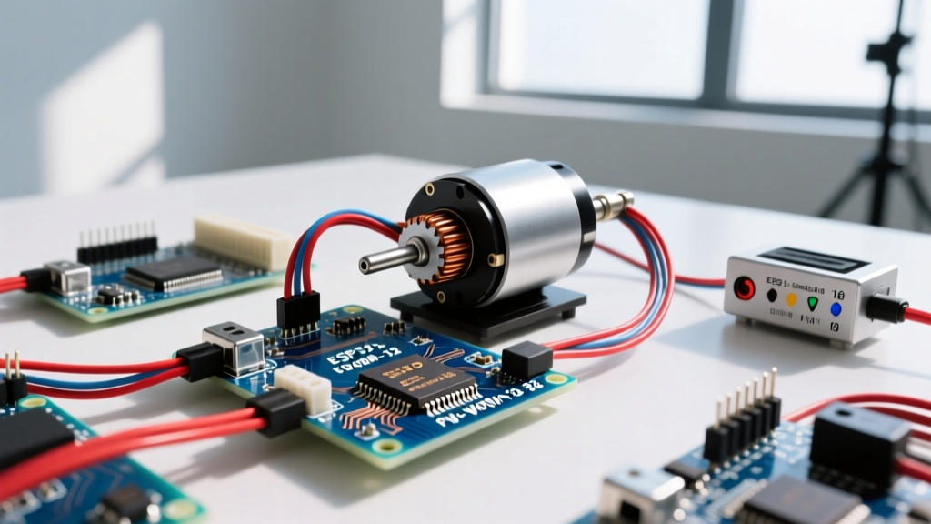 PWM Motor Selection: Sizing, Drivers, and Wiring for ESP32 Projects