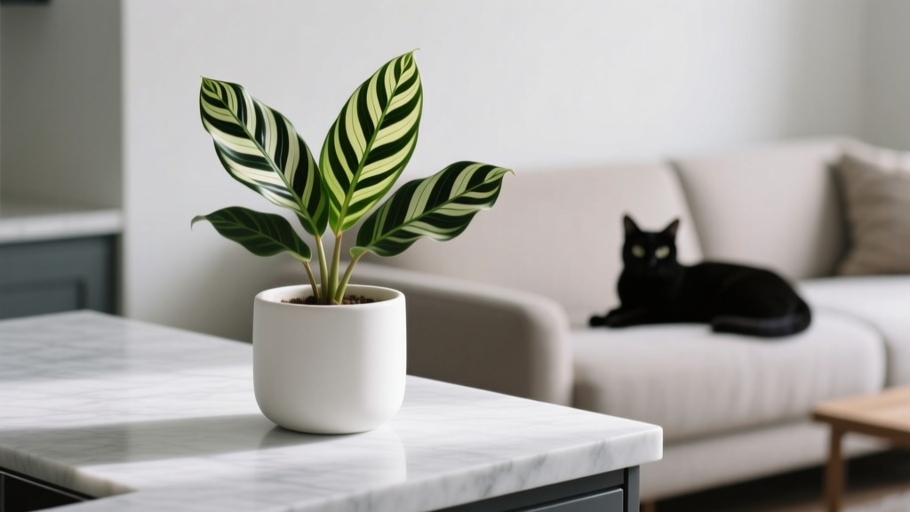 Rattlesnake Plant Toxic to Cats? Safe Propagation Tips