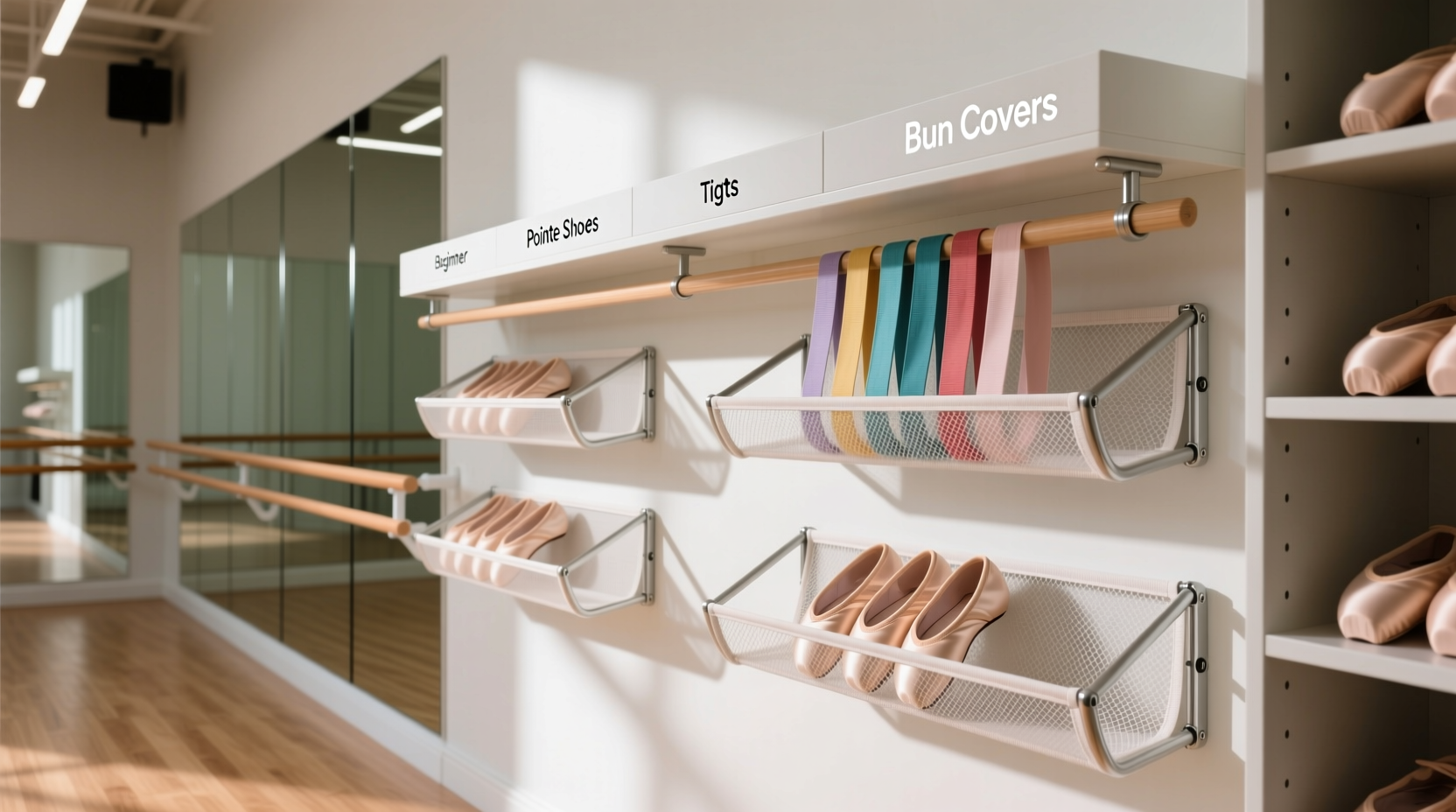 ballet closet organization tips