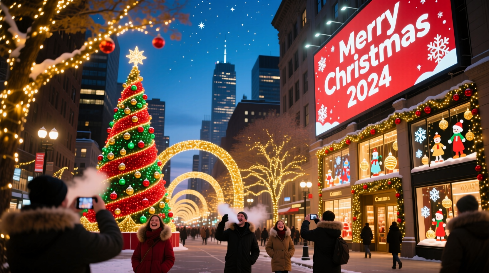 where can i go see christmas lights near me