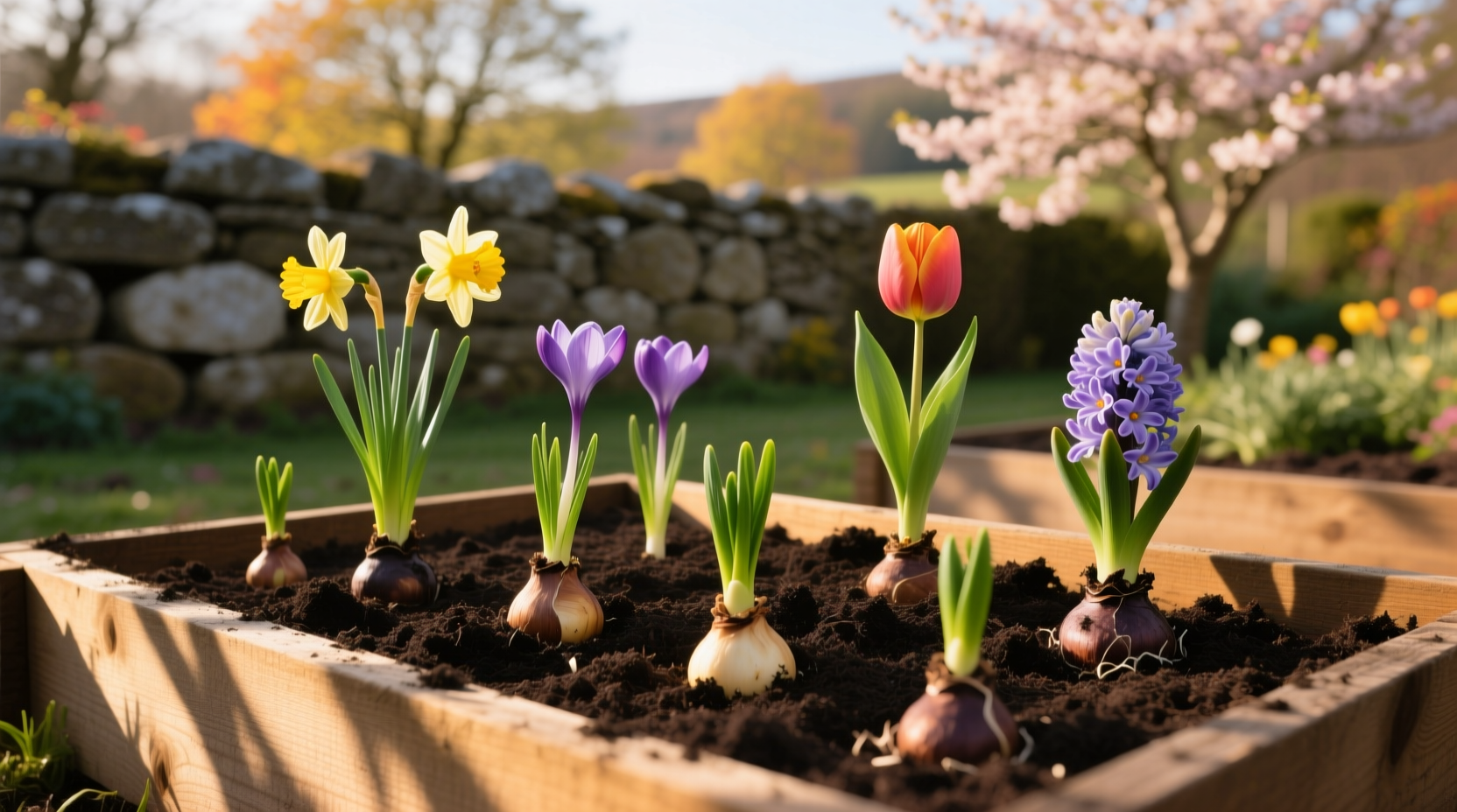 spring flowering bulbs to plant in fall
