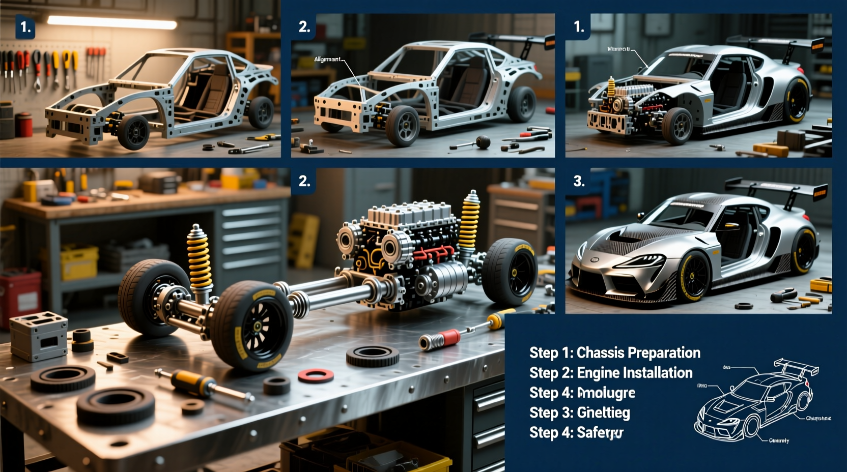 how to build a race car