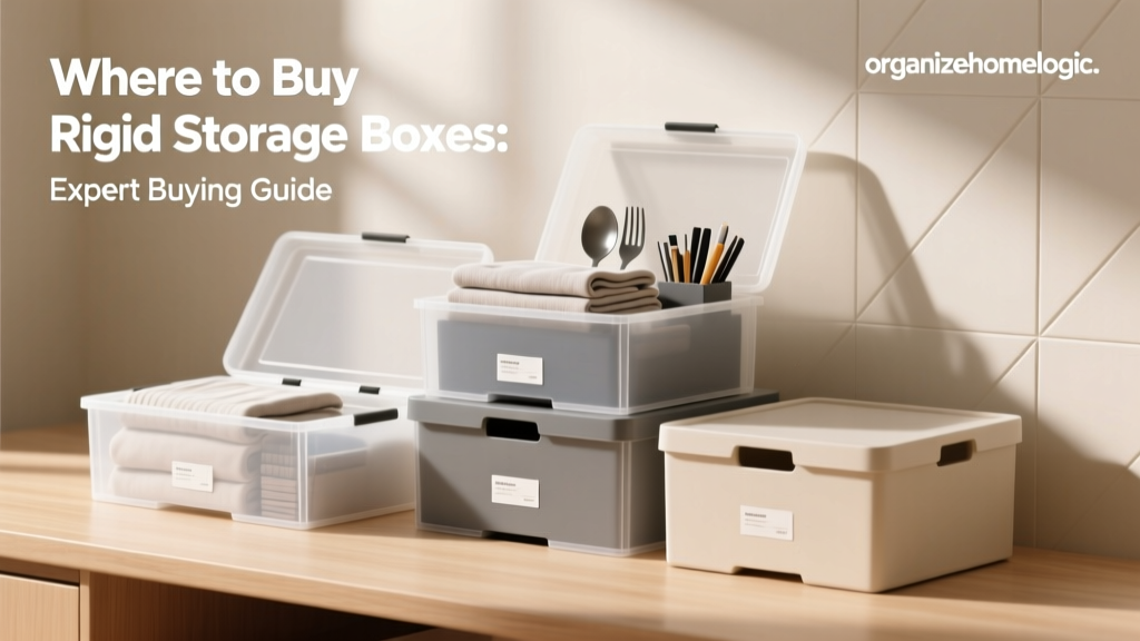 Where to Buy Rigid Storage Boxes: Expert Buying Guide