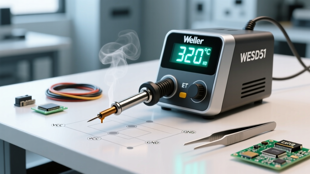 Mastering the Weller WESD51 Digital Soldering Station: Expert Tips