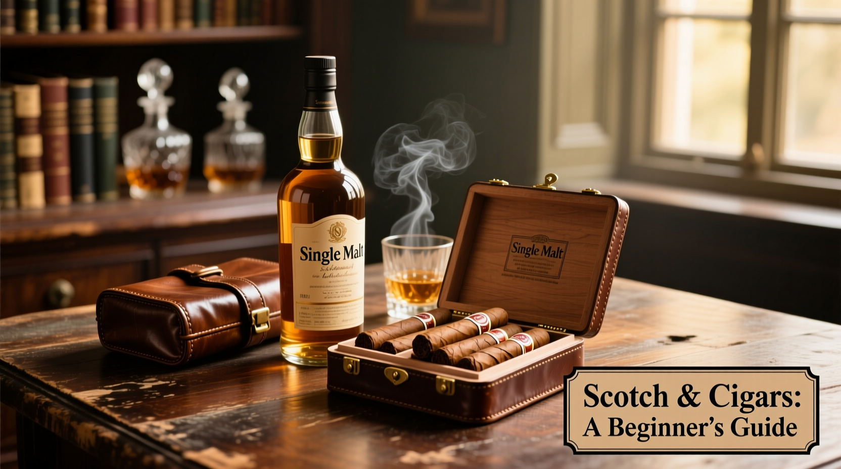 scotch and cigars pairing guide for beginners