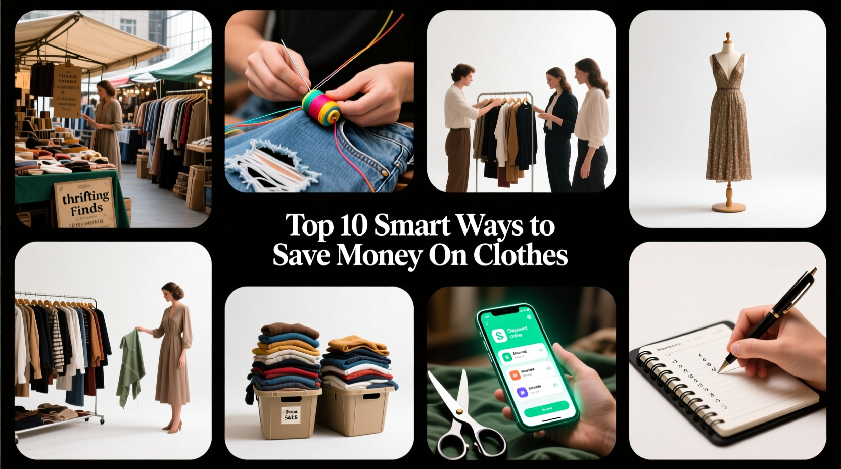 top 10 smart ways to save money on clothes