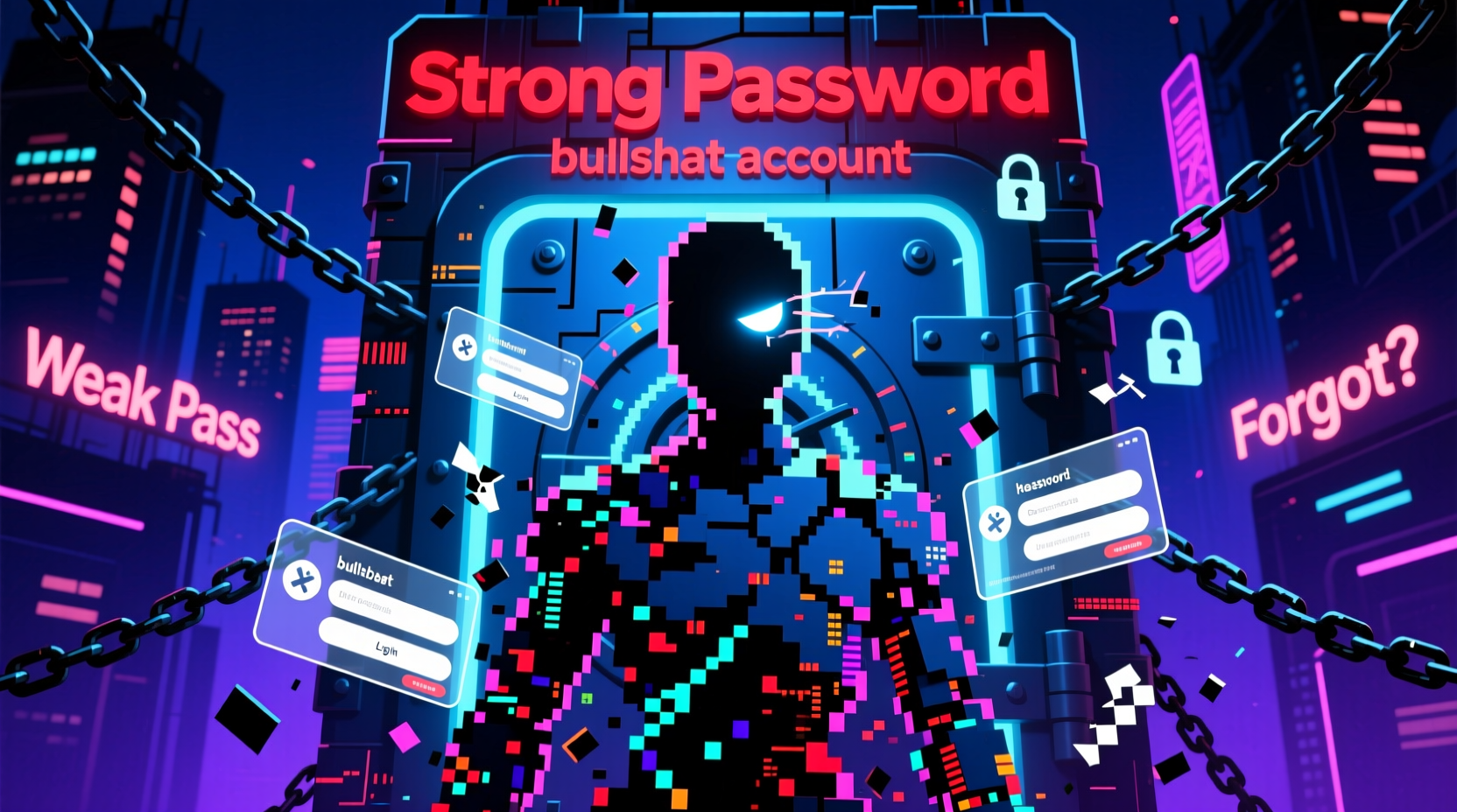 why even your bullshit accounts deserve strong password