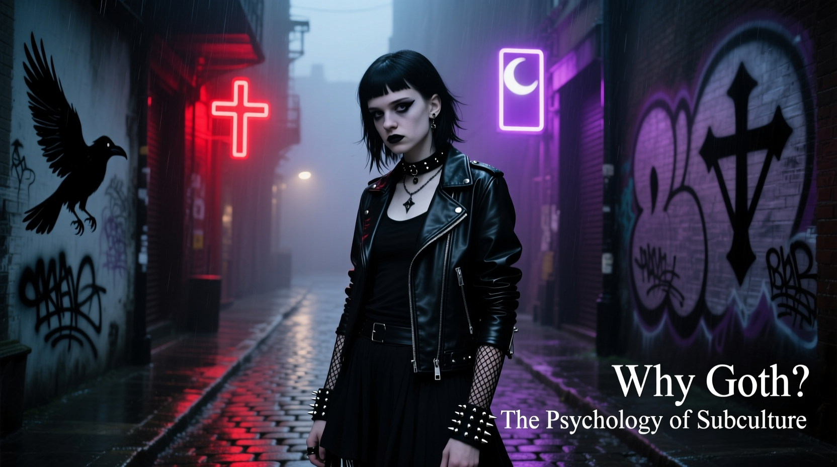 why are some people drawn to goth fashion psychology behind subcultures