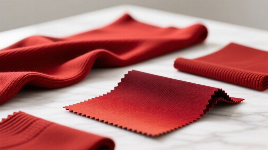 Red Knit Fabric Guide: Types, Performance & Sourcing Tips