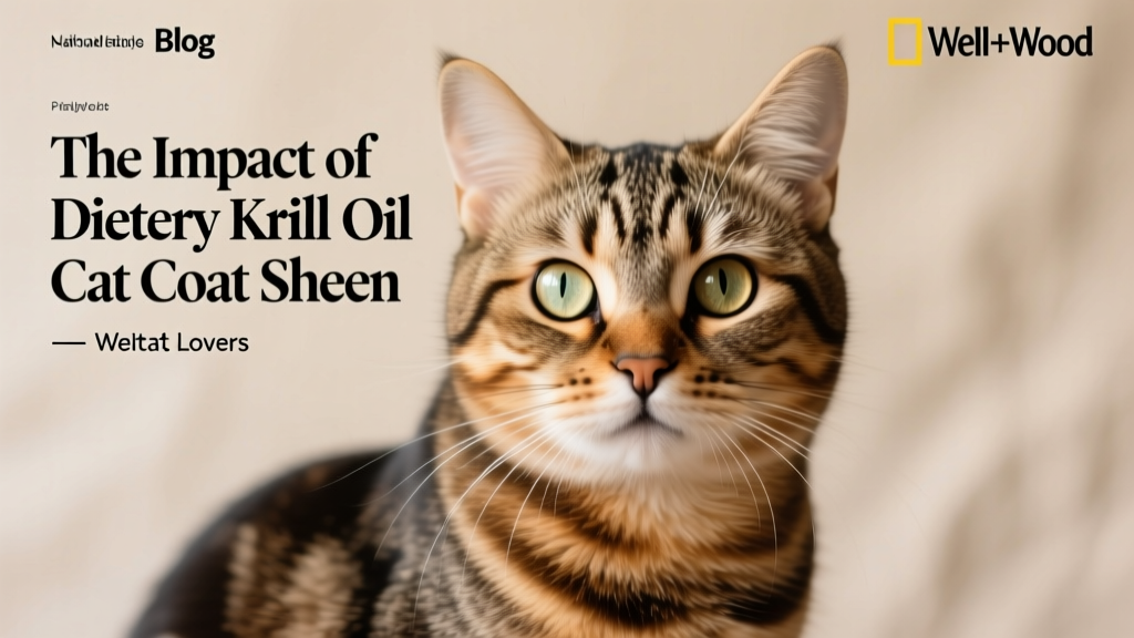 The Impact of Dietary Krill Oil on Cat Coat Sheen
