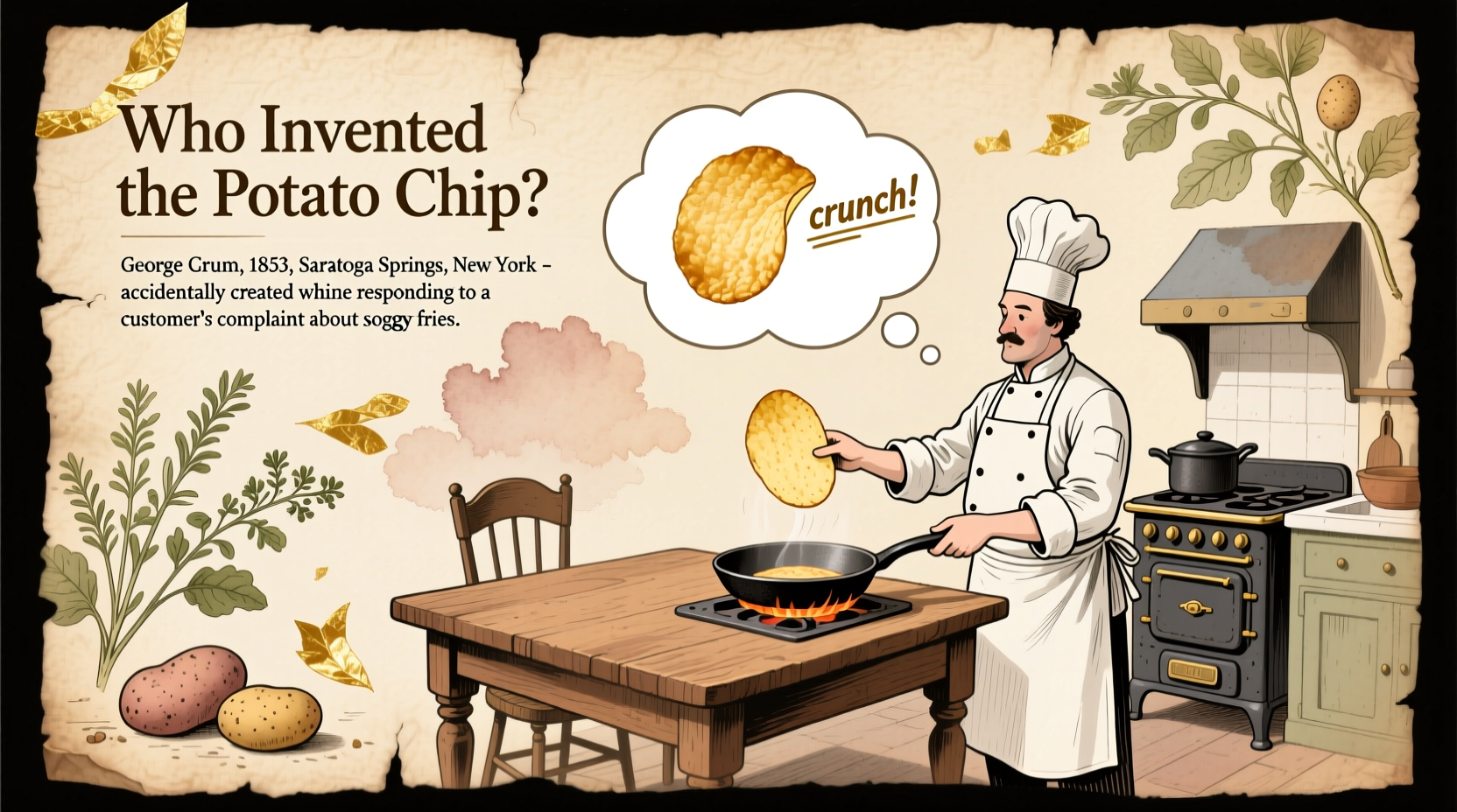 Who Invented the Potato Chip: The True Story Revealed