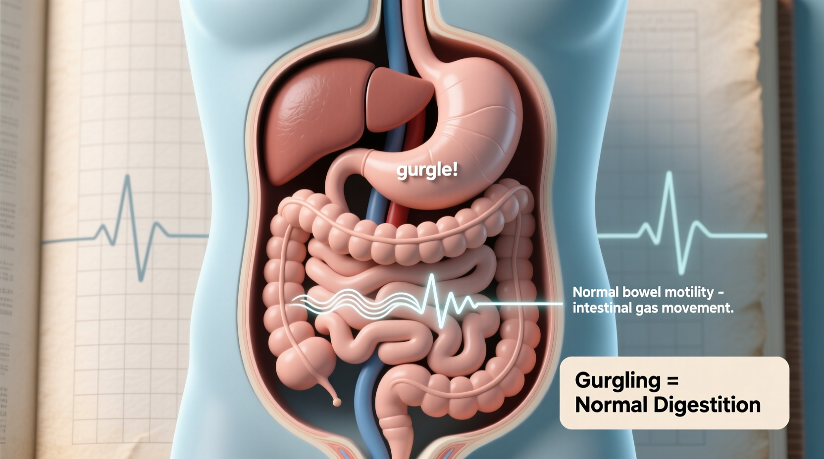 why does my stomach gurgle at random times normal digestion or concern