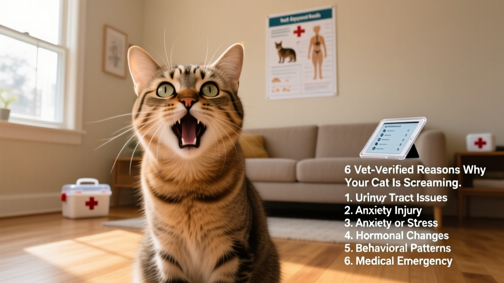Why Is My Cat Screaming? 6 Vet-Verified Reasons for this Behavior
