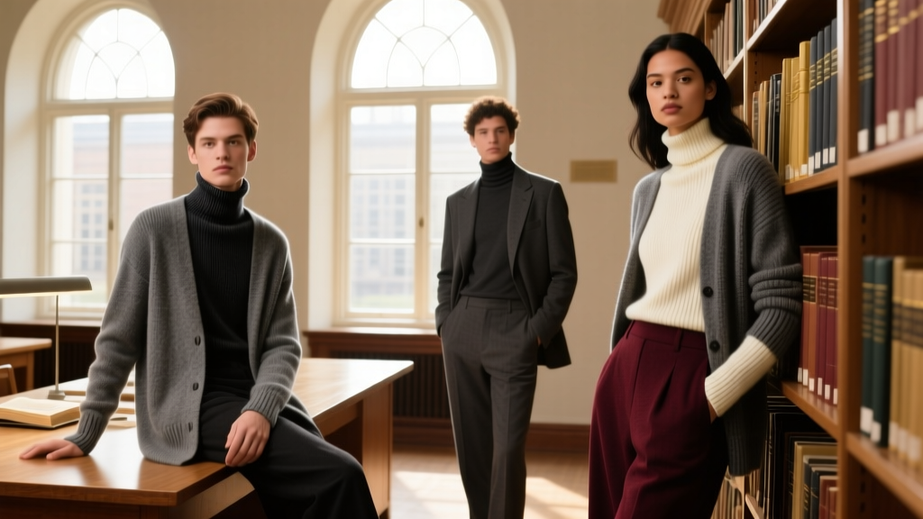 Dark Academia Turtleneck Styling Guide 2024