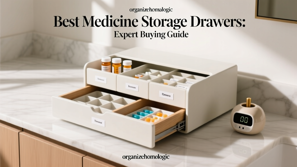 Best Medicine Storage Drawers: Expert Buying Guide
