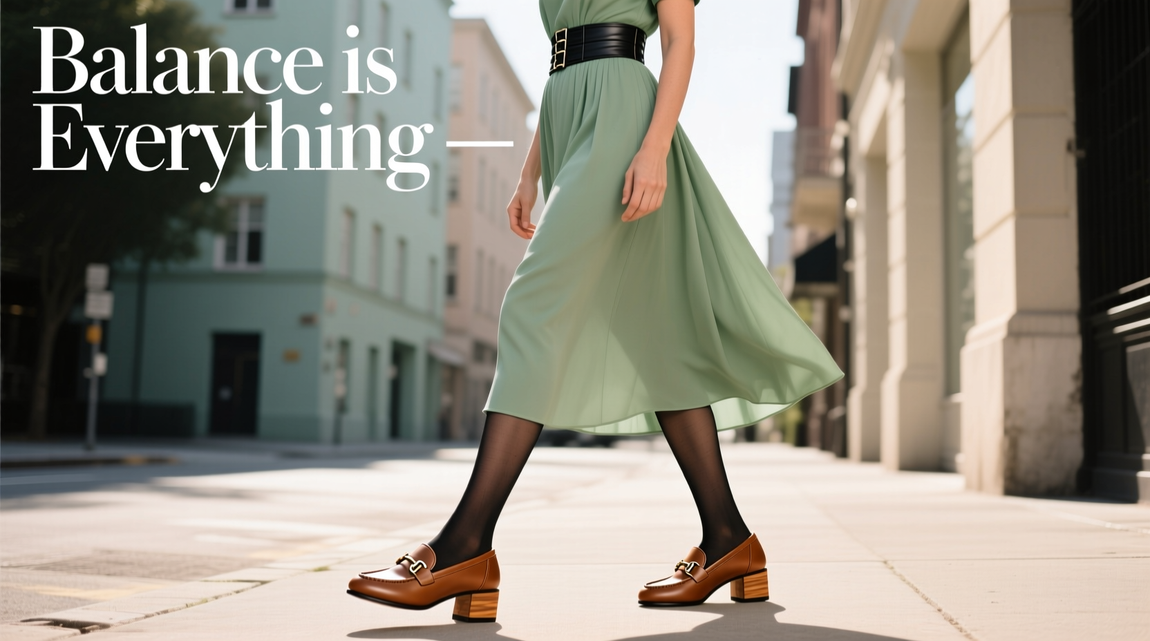 how to wear chunky loafers with dresses without looking clunky styling secrets for balance