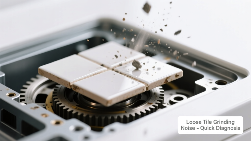 Loose Tile Making Grinding Noise: Quick Diagnosis