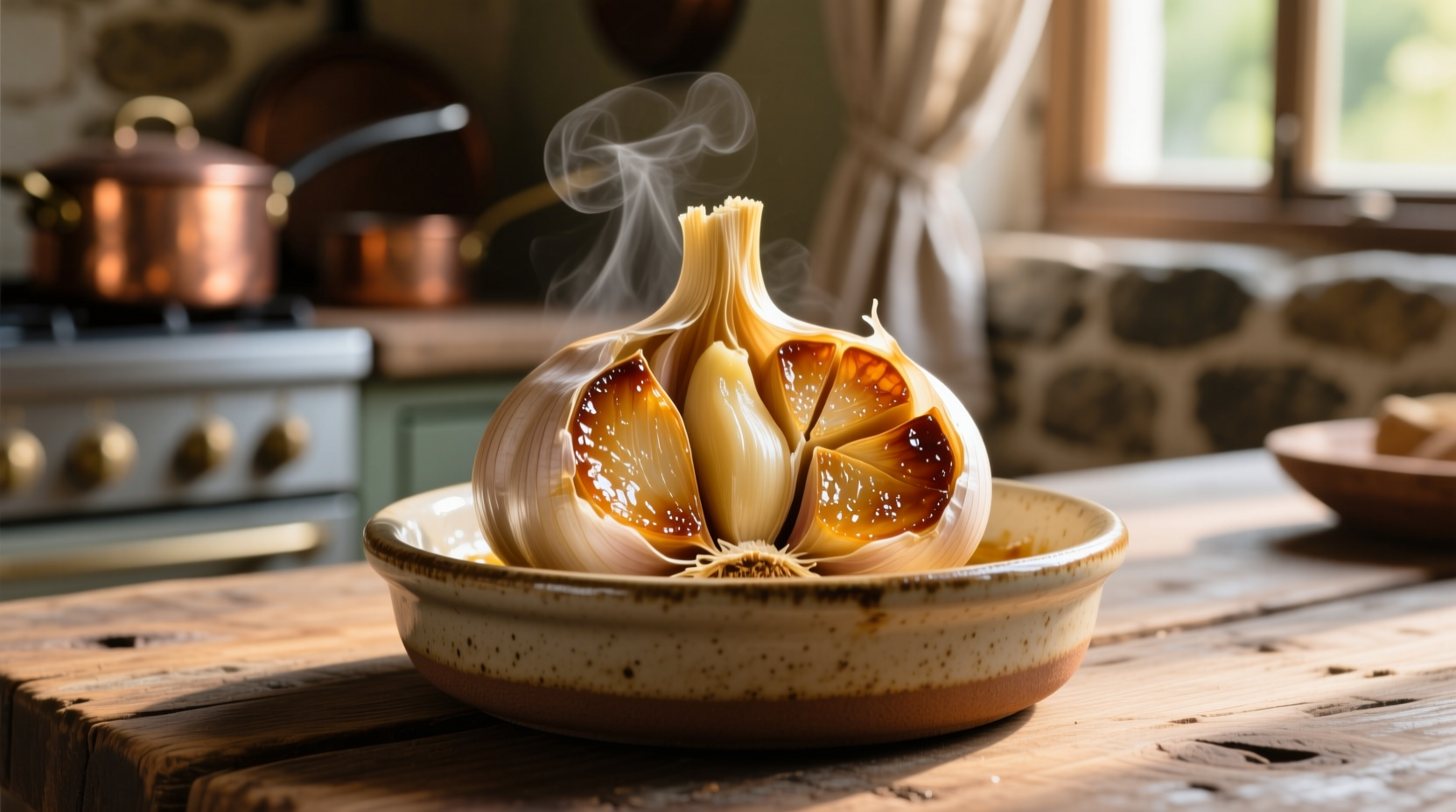 Whole Roasted Garlic: Perfectly Caramelized Flavor Every Time