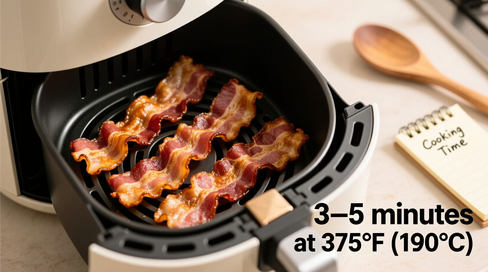 how long to cook bacon in air fryer