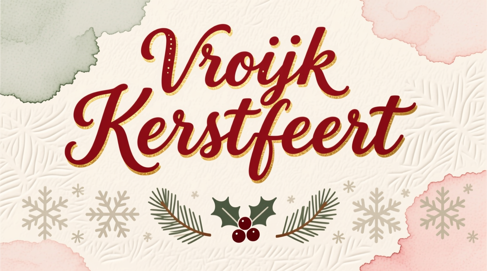 how do you say merry christmas in dutch