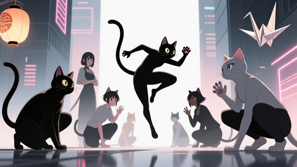 Why Characters Turn to Cat Like Behavior in Anime