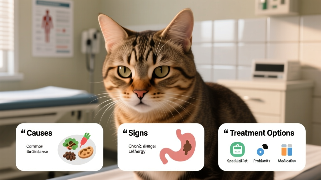 Colitis in Cats: Causes, Signs, and Treatment Options