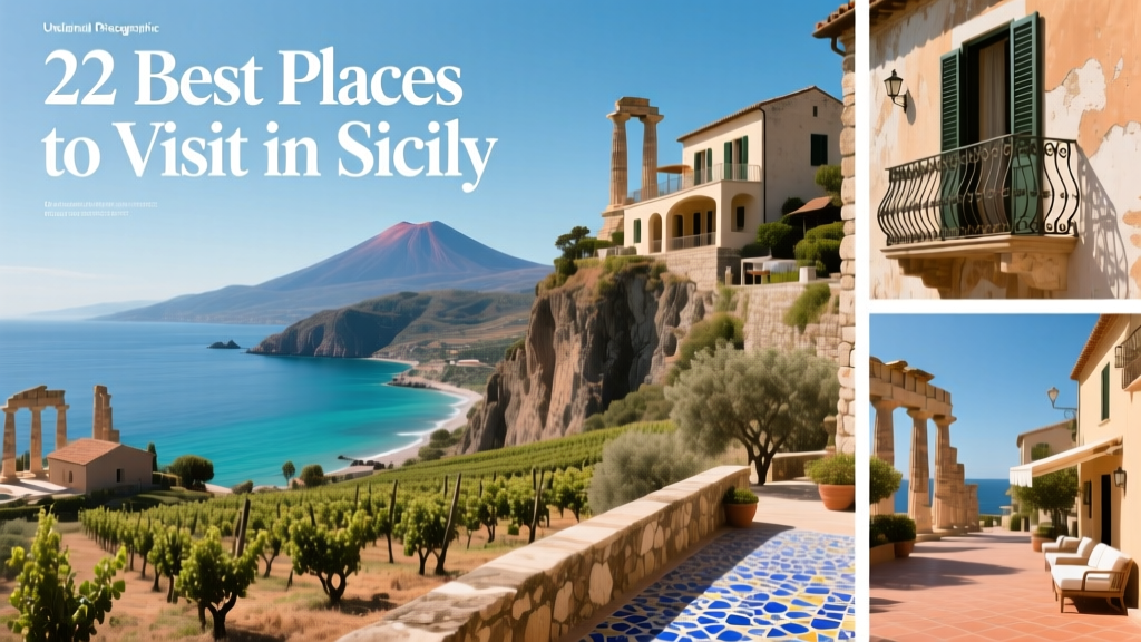 22 Best Places To Visit In Sicily: From Ancient Ruins to Coastal Charm