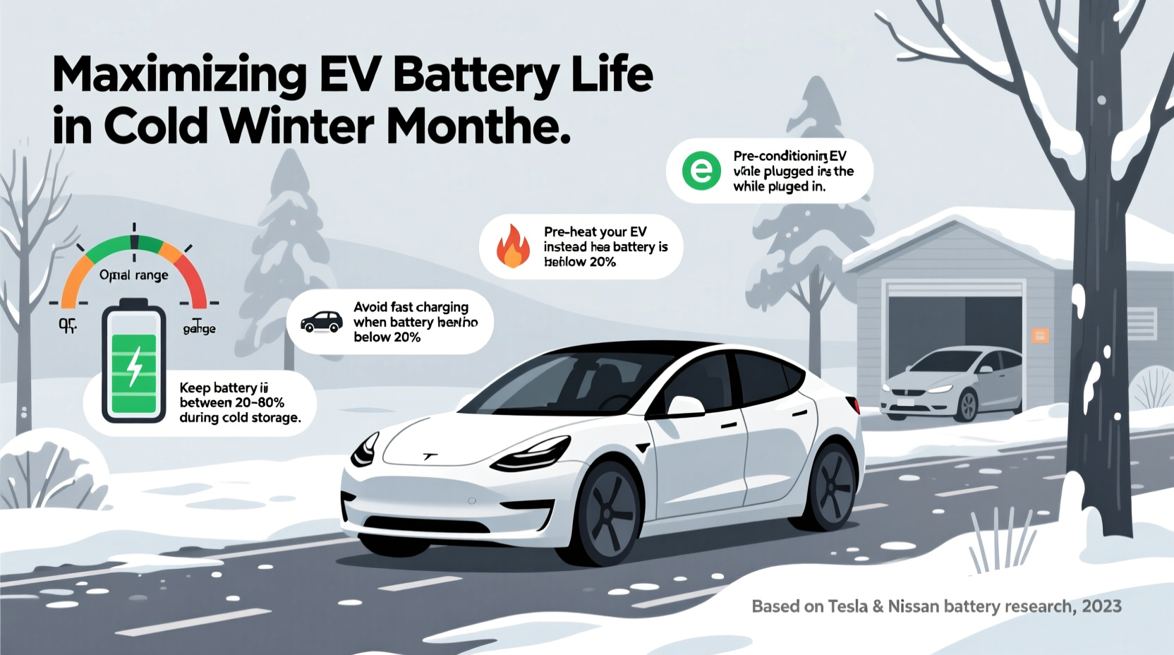 how to maximize ev battery life during cold winter months practical tips
