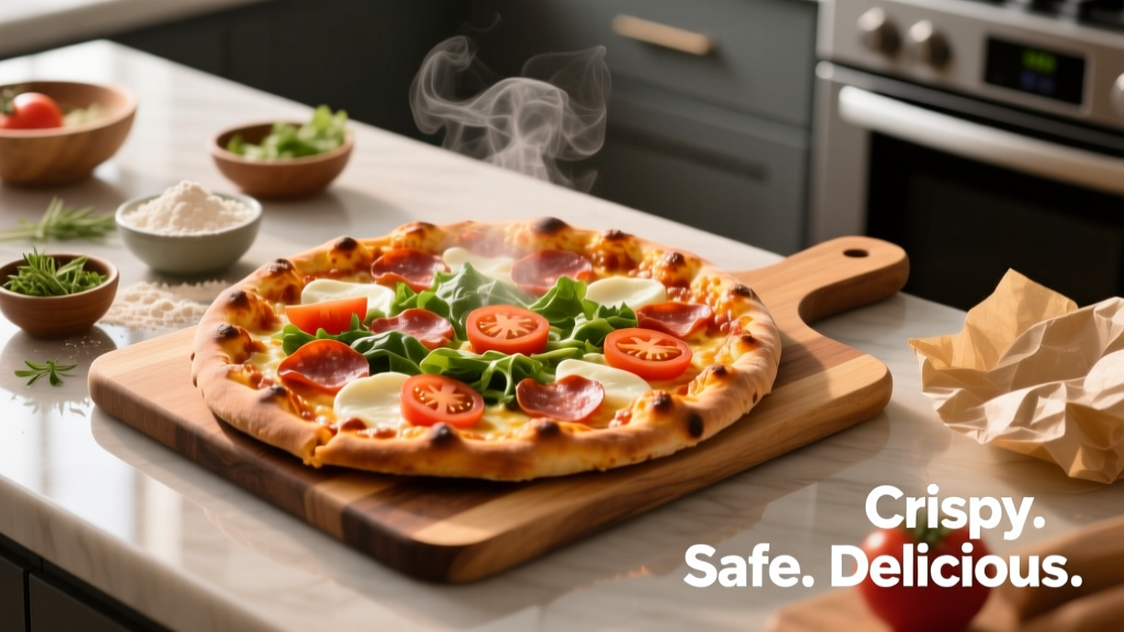 Air Fry Microwave Pizza: Crispy, Safe & Delicious