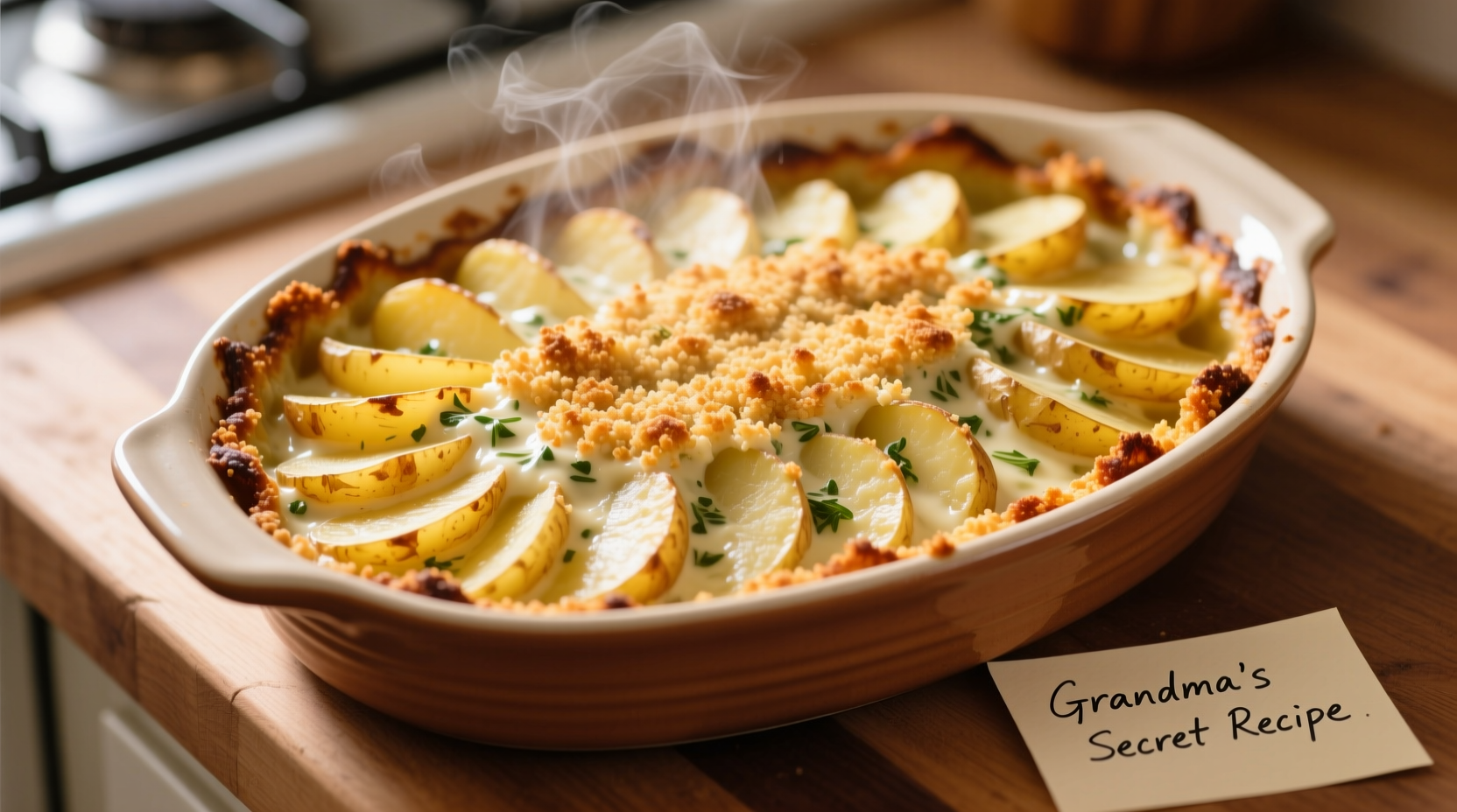 Perfect Homemade Scalloped Potato Recipe in 90 Minutes