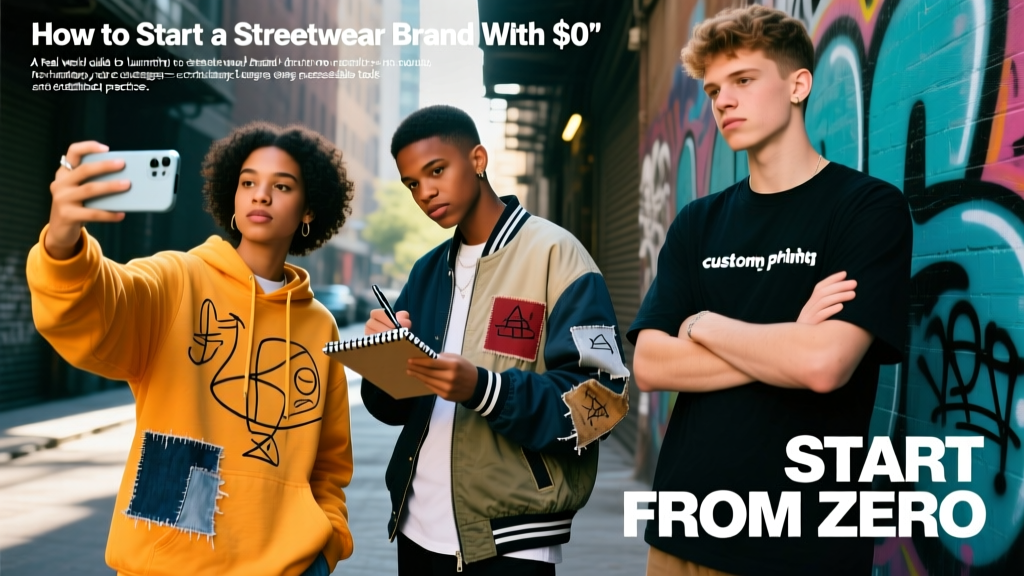 How to Start a Streetwear Brand With $0