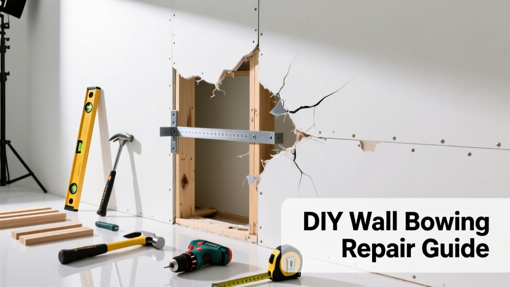 How to Fix Wall Bowing: Causes, Tools, and DIY Steps
