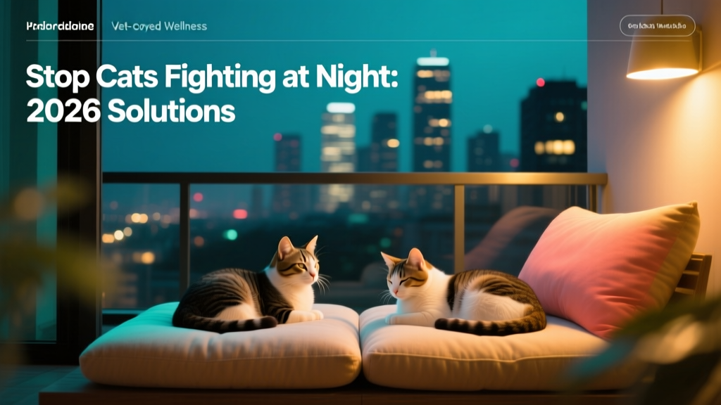 Stop Cats Fighting at Night: 2026 Solutions